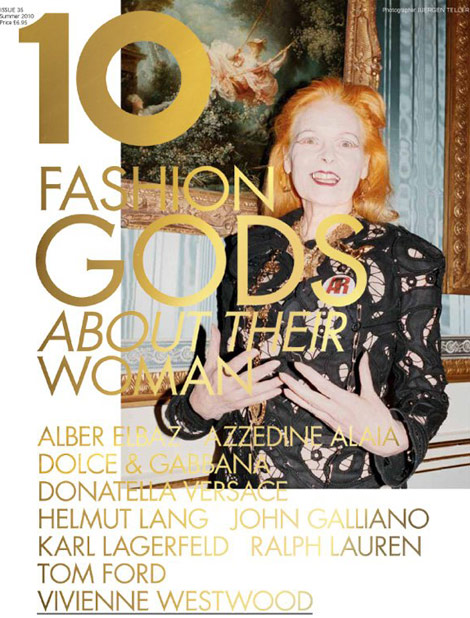 10 Magazine Vivienne Westwood cover