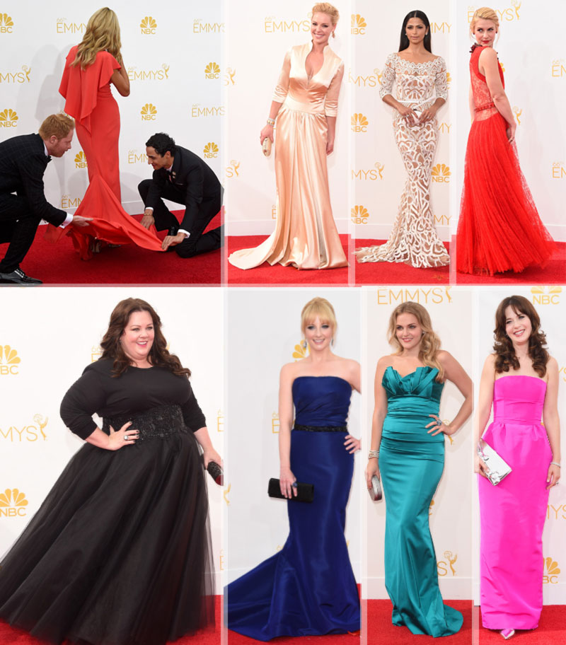 2014 Emmys Red Carpet long dresses