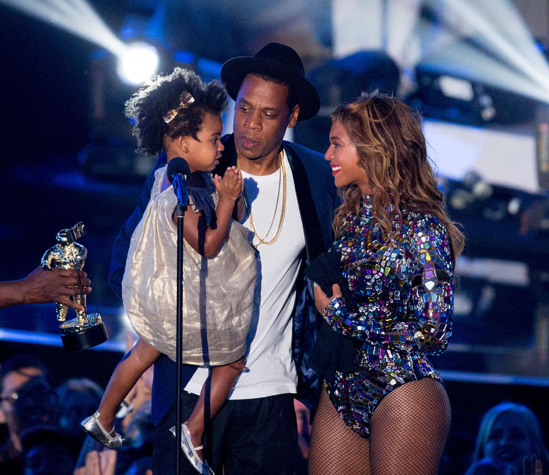 2014 MTV VMAs Beyonce Jay Z stage