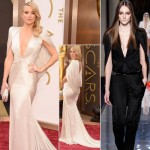 2014 Oscars fashion Kate Hudson cream Atelier Versace custom dress