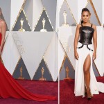 2016 Oscars Red Carpet dresses Charlize Theron Kerry Washington