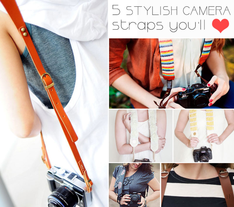 5 stylish camera straps you need