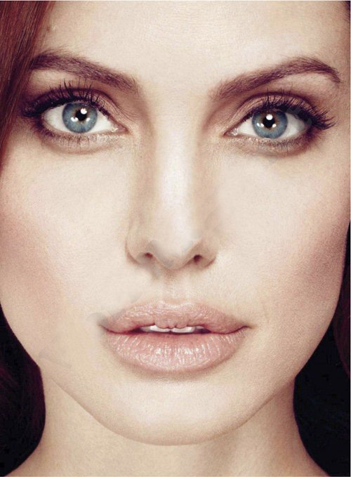 Angelina Jolie Marie Claire January 2012