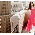 Ashley Greene DKNY New York rooftop ad campaign