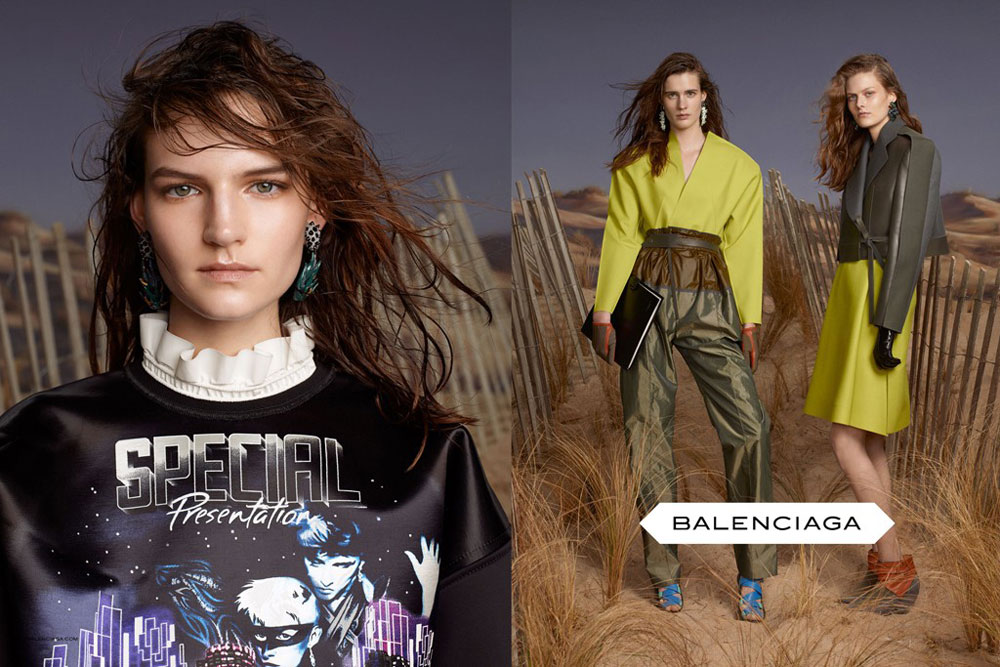 Balenciaga fall winter 2012 2013 womenswear ad campaign
