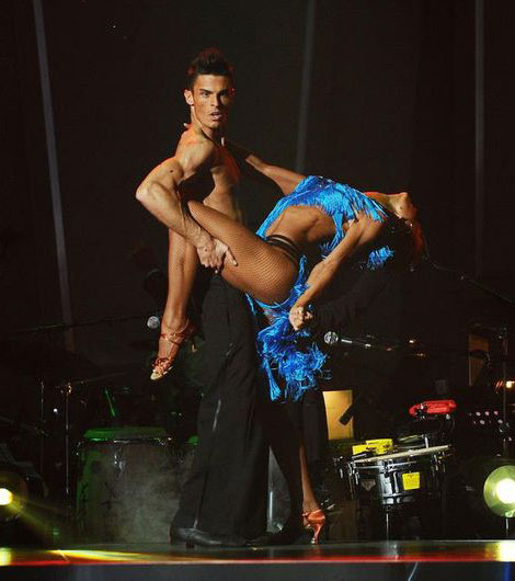 Baptiste Giabiconi Dances With The Stars. In France