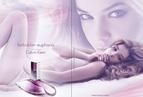Barbara Palvin Calvin Klein Forbidden Euphoria Perfume ad