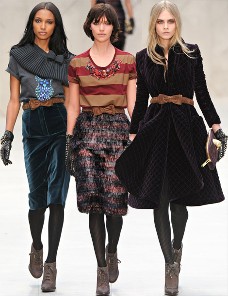 Burberry Fall Winter 2012 2013 collection