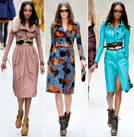 Burberry Spring  Summer 2012 collection