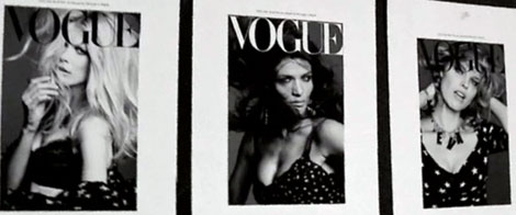 Claudia Schiffer Eva Herzigova Helena Christensen Vogue Spain covers