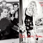 Claudia Schiffer Guess Ad Campaign 2012 and 1989