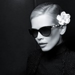 Claudia Schiffer eyewear campaign Chanel