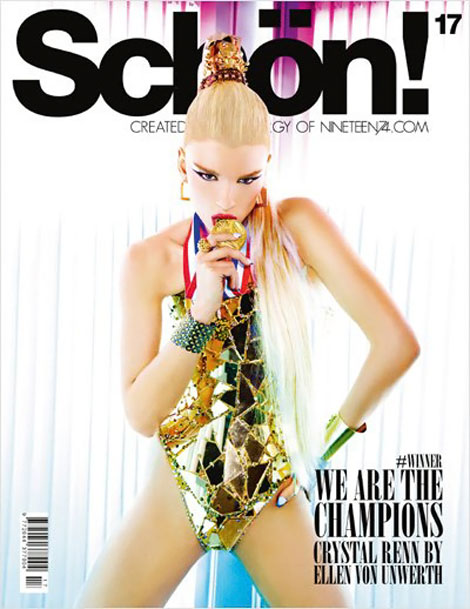 Crystal Renn Schon Magazine cover
