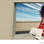 DIane von Furstenberg mirrored ad campaign 2012