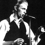 David Bowie black and white