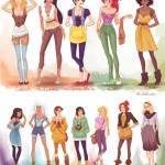 Disney Princesses wardrobe update