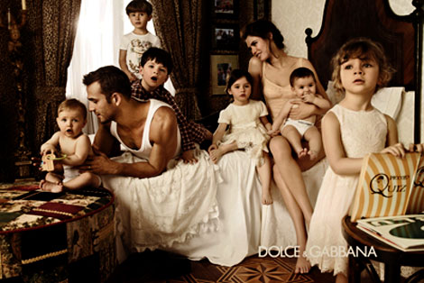 Dolce & Gabbana For Kids: Dolce & Gabbana Bambino Fall 2012 Ad Campaign
