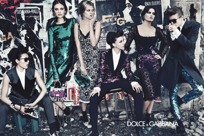 Dolce and Gabbana fall 2011 ad campaign