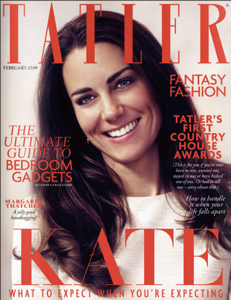 Duchess Kate covers Tatler