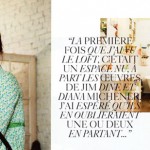 Helena Christensen home in Vogue