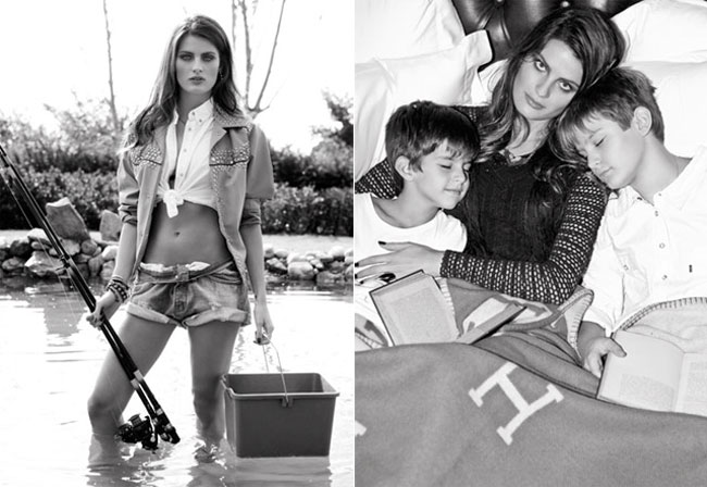 Isabeli Vogue Brazil with her kids