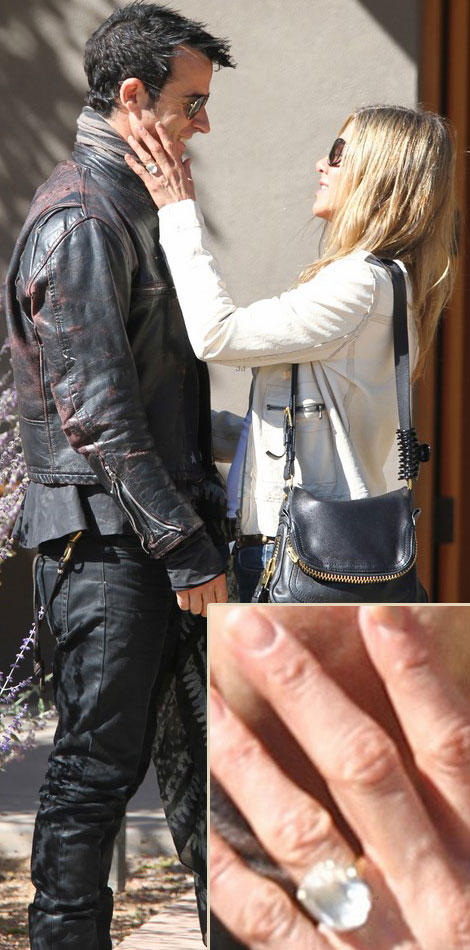 Jennifer Aniston s huge engagement ring