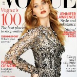 Jennifer Lawrence Vogue UK November 2012 cover by Alasdair McLellan