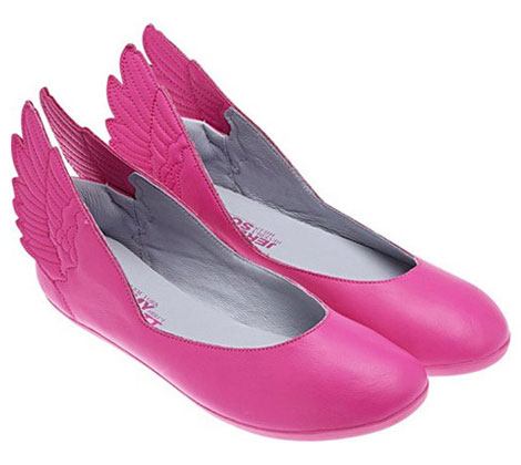 Jeremy Scott Adidas Winged Ballerinas pink