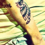 Justin Bieber s new tattoo an owl