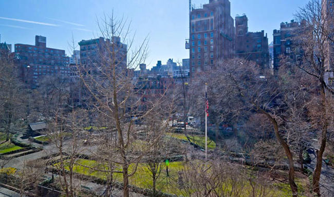 Karl Lagerfeld s home New York Apartment view