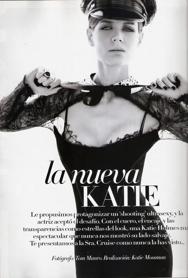 Katie Holmes Vogue Espana August 2011