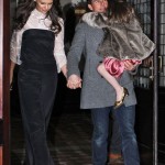 katie Holmes birthday with husband Tom Cruise and daughter