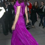 Katie Holmes Purple dress