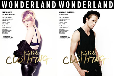 Kirsten Dunst, Alexander Skarsgard’s Wonderland September 2011