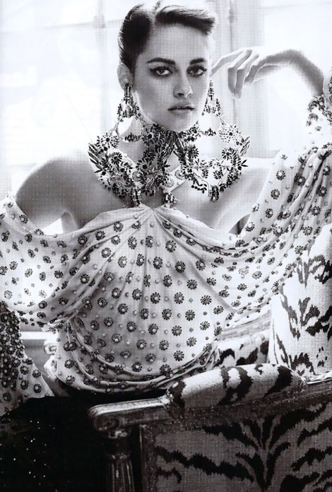 Kristen Stewart Vanity Fair picture by Mario Testino
