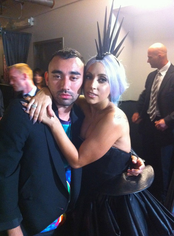 Lady Gaga MTV VMA 2010 stylist Nicola Formichetti