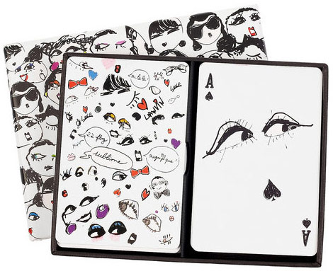 Lanvin Faces Playing Cards two decks