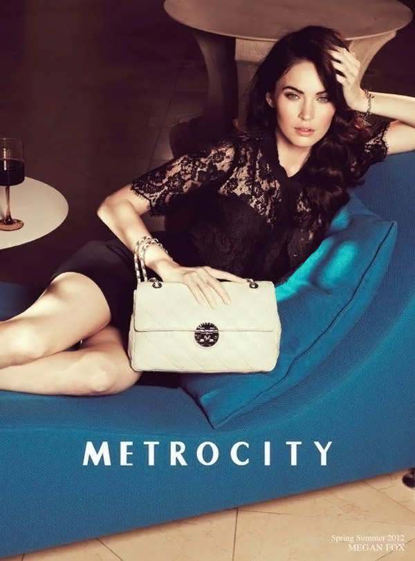 Megan Fox Metrocity Spring Summer 2012 ad campaign