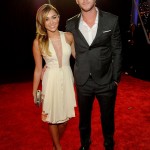 Miley Cyrus with boyfriend 2012 People s Choice Awards
