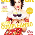 Monica Bellucci photoshopped cupcakes Glamour Italia April 2012 cover