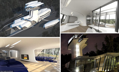 Naomi Campbell s Russian spaceship home 