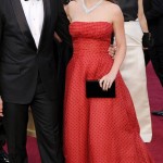 Natalie Portman red dress 2012 Oscars Red Carpet