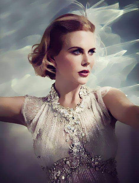 Nicole Kidman as Grace of Monaco looks like this