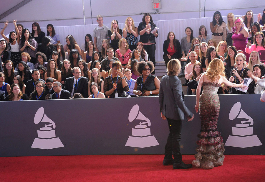 Nicole Kidman JP Gaultier dress 2011 Grammy Awards 1