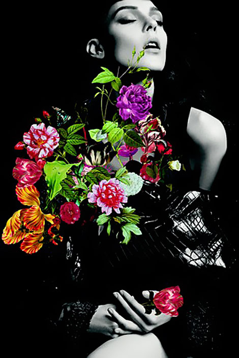 Nina Ricci Fall 2012 campaign La Rue handbag