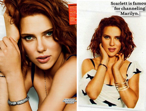 Scarlett  Johansson Cosmo January 2012