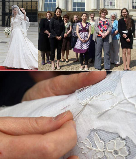 The Duchess Visited The Wedding Dressmakers