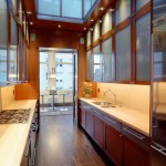 Thierry Mugler penthouse tall kitchen