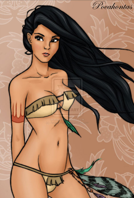 What Lingerie would Pocahontas wear