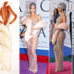 Adam Selman dress for Rihanna CFDA 2014